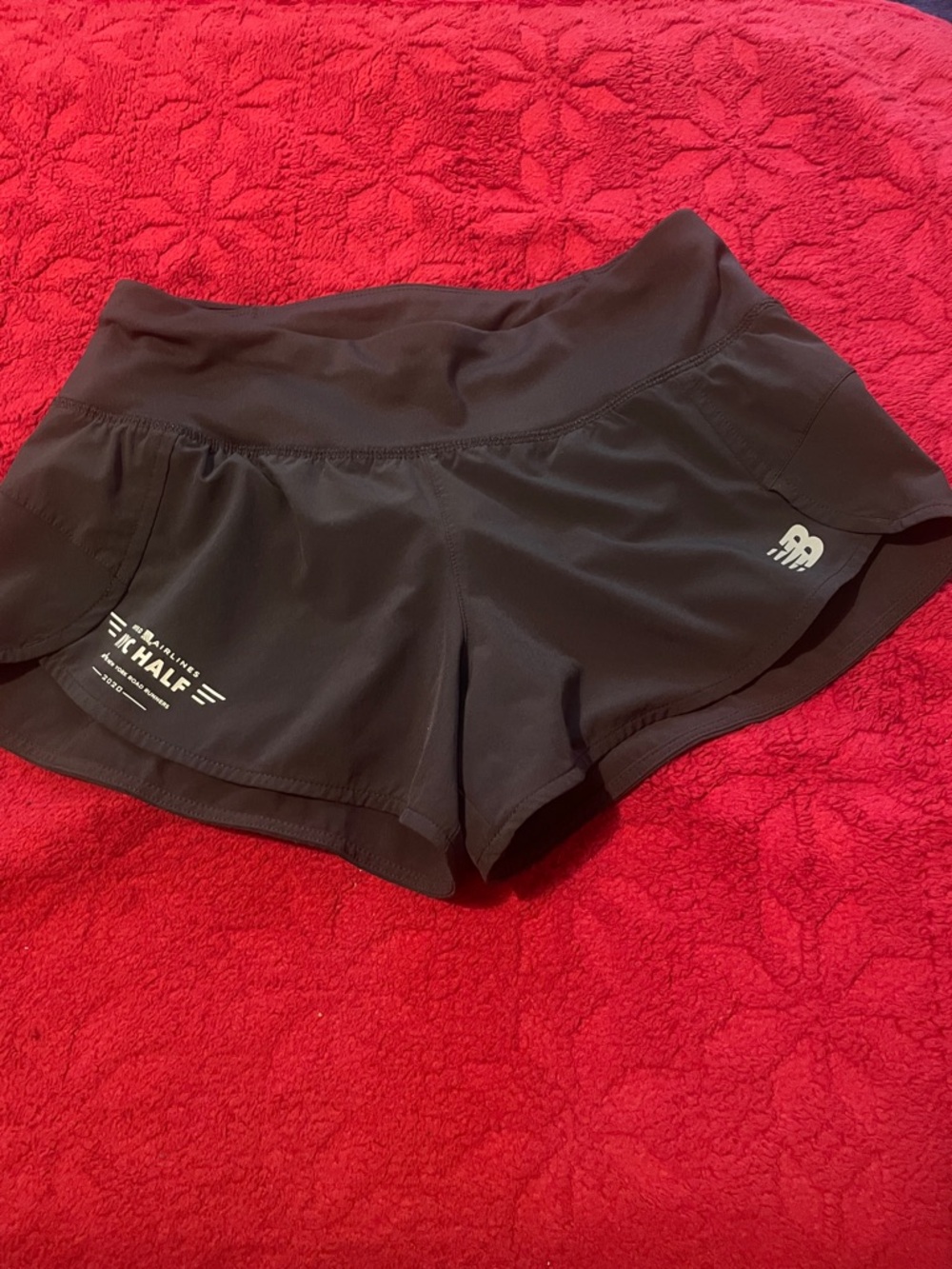 New Balance Women's Black Athletic Shorts